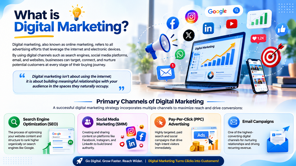 What is Digital Marketing?