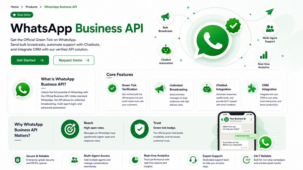 Official WhatsApp Business API Solution Provider