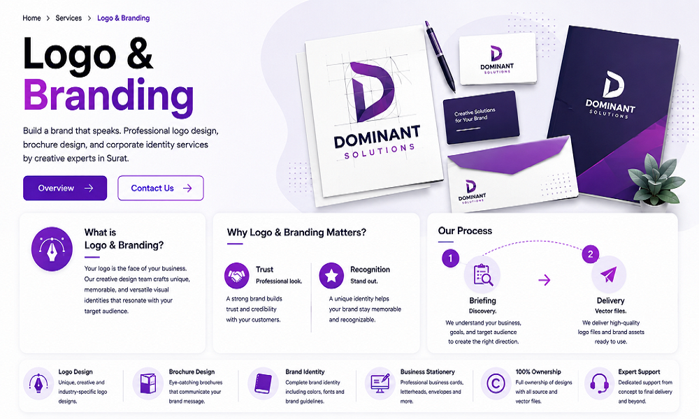 Creative Logo Design & Corporate Branding Services