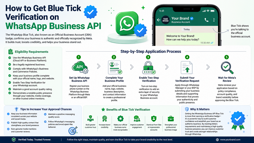 How to Get Blue Tick Verification on WhatsApp Business API