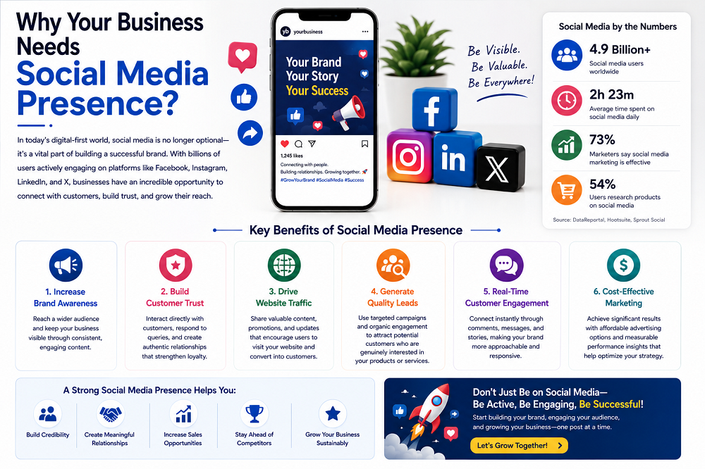 Why Your Business Needs Social Media Presence?